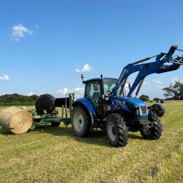 Making hay while the sun shines!