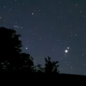 Sky Watching Continues from Our Dark Sky at Cocklebury Farm